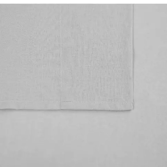 FRYE Linen Cotton Blend Gray QUEEN Sheet Set 4pc - Picture 4 of 10